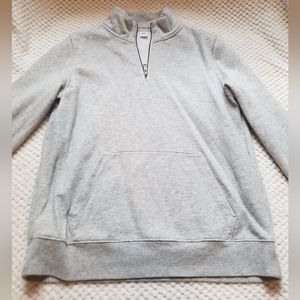 Grey Half-Zip Jacket